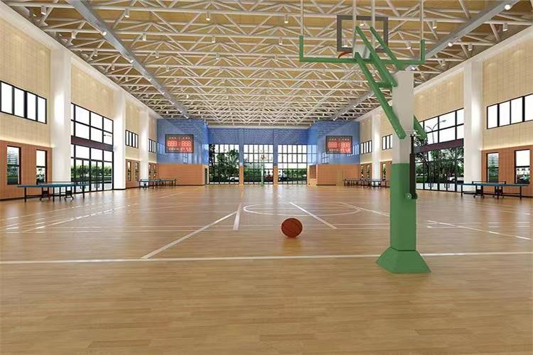 浩林體育|楓木地板堪稱運動木地板天花板材料？體育專用木地板|廠家