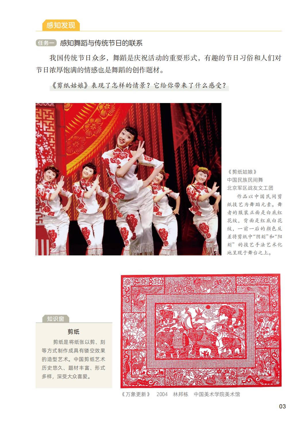 2026人美版八年級舞蹈(下冊)電子課本(PDF版新教材)